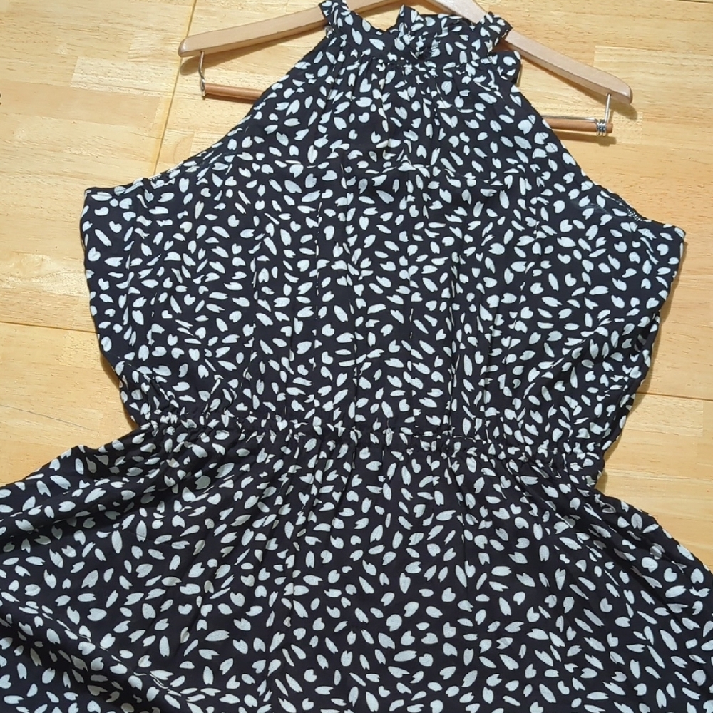 ⚡3x1 Bundle Dresses Cœur de Vague Black and White Halter Dress
